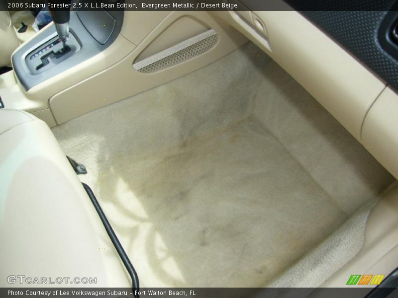 Evergreen Metallic / Desert Beige 2006 Subaru Forester 2.5 X L.L.Bean Edition