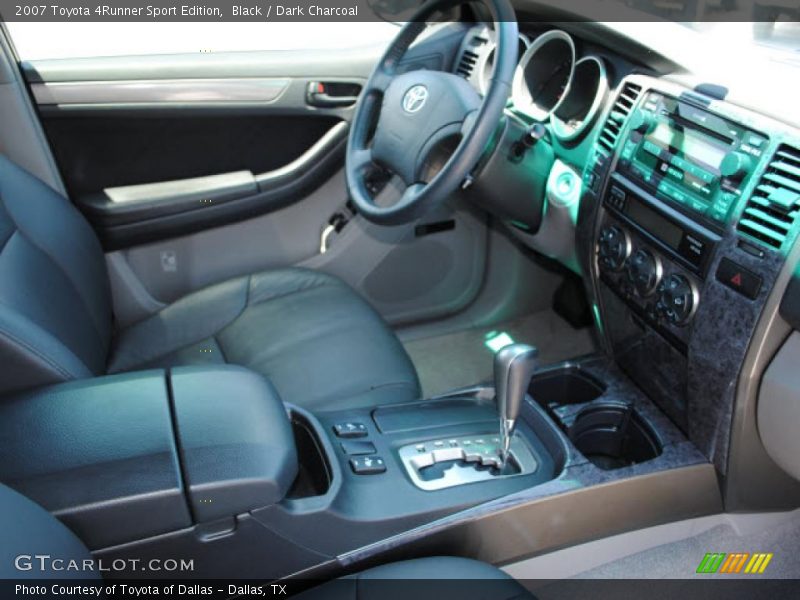 Black / Dark Charcoal 2007 Toyota 4Runner Sport Edition