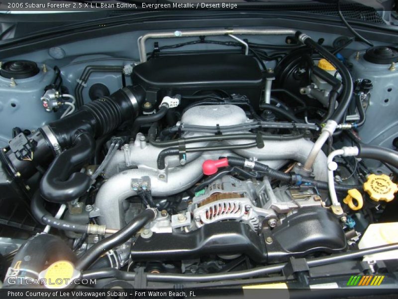 Evergreen Metallic / Desert Beige 2006 Subaru Forester 2.5 X L.L.Bean Edition