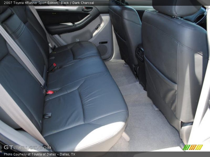 Black / Dark Charcoal 2007 Toyota 4Runner Sport Edition