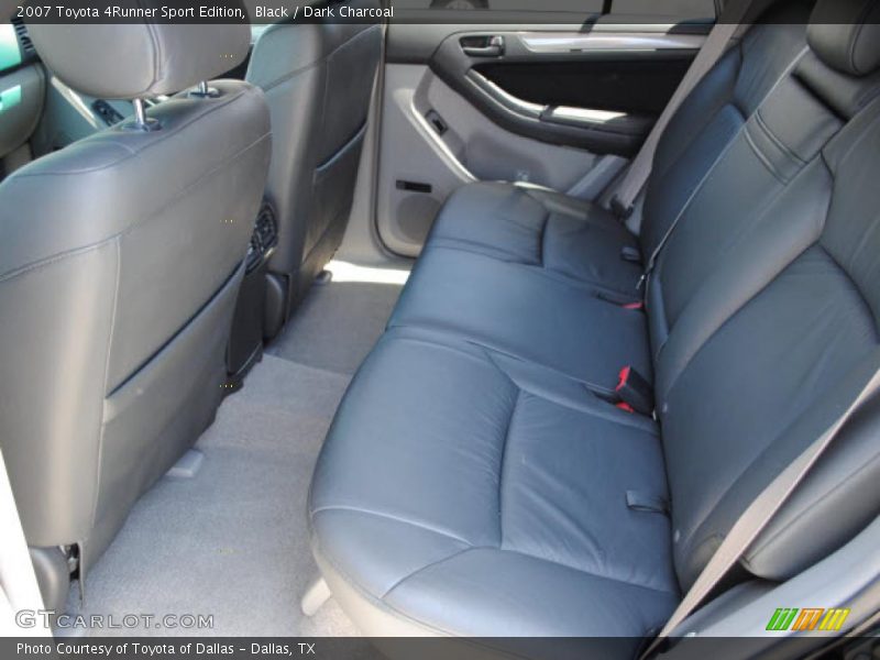 Black / Dark Charcoal 2007 Toyota 4Runner Sport Edition