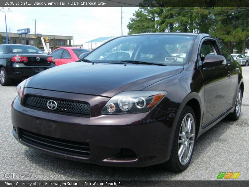 Black Cherry Pearl / Dark Charcoal Gray 2008 Scion tC