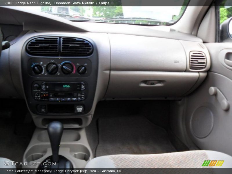 Cinnamon Glaze Metallic / Taupe 2000 Dodge Neon Highline