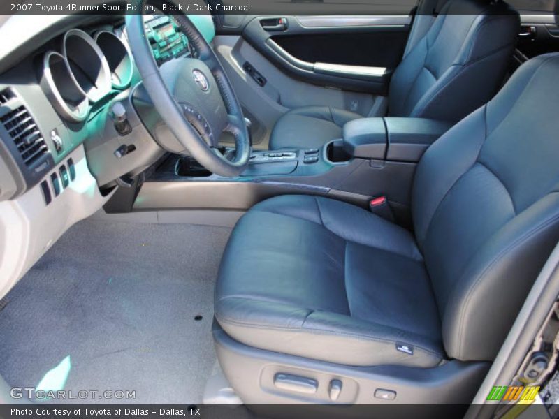 Black / Dark Charcoal 2007 Toyota 4Runner Sport Edition