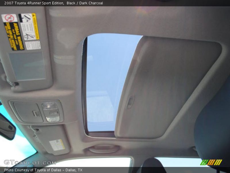 Black / Dark Charcoal 2007 Toyota 4Runner Sport Edition