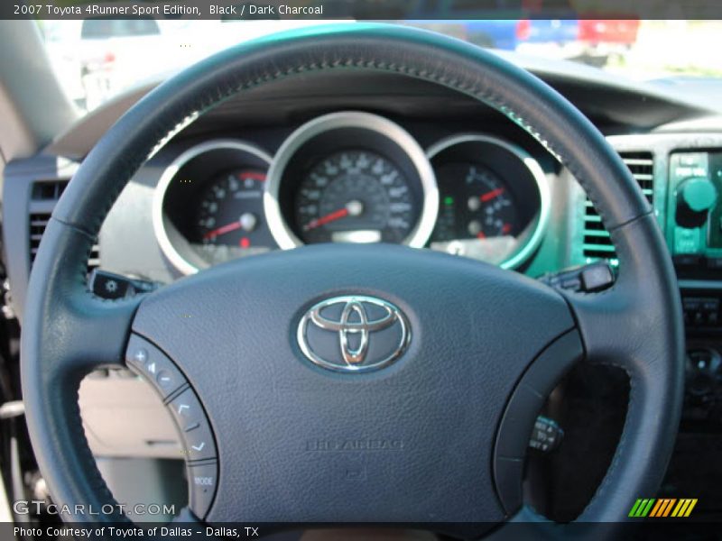Black / Dark Charcoal 2007 Toyota 4Runner Sport Edition