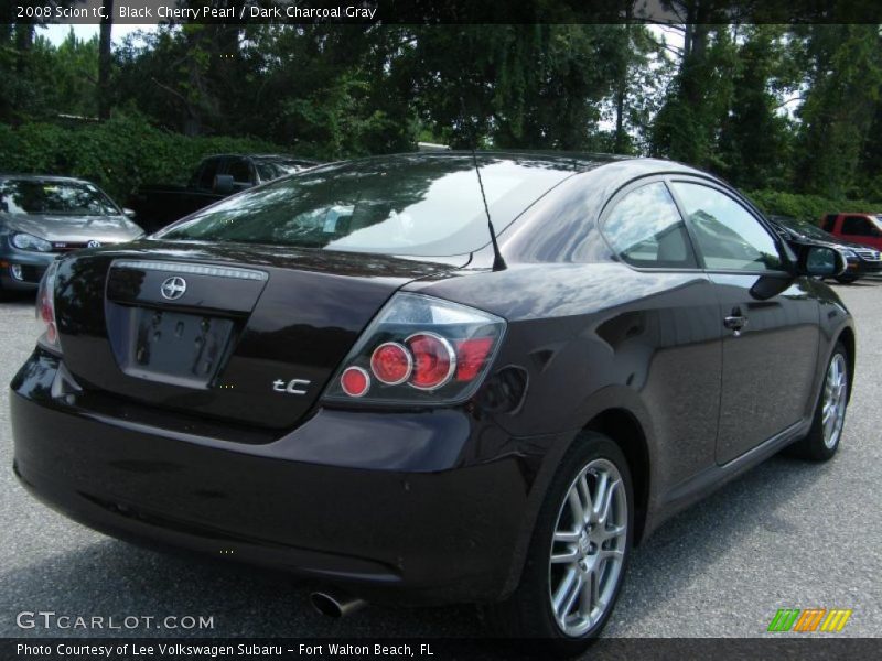 Black Cherry Pearl / Dark Charcoal Gray 2008 Scion tC