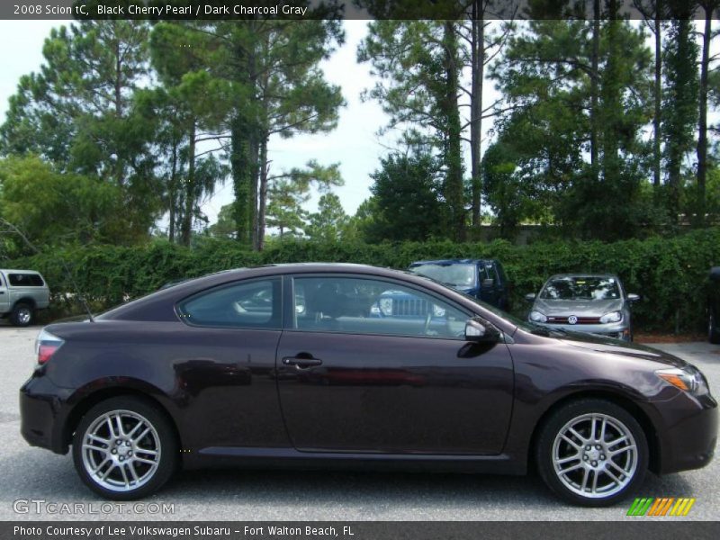 Black Cherry Pearl / Dark Charcoal Gray 2008 Scion tC