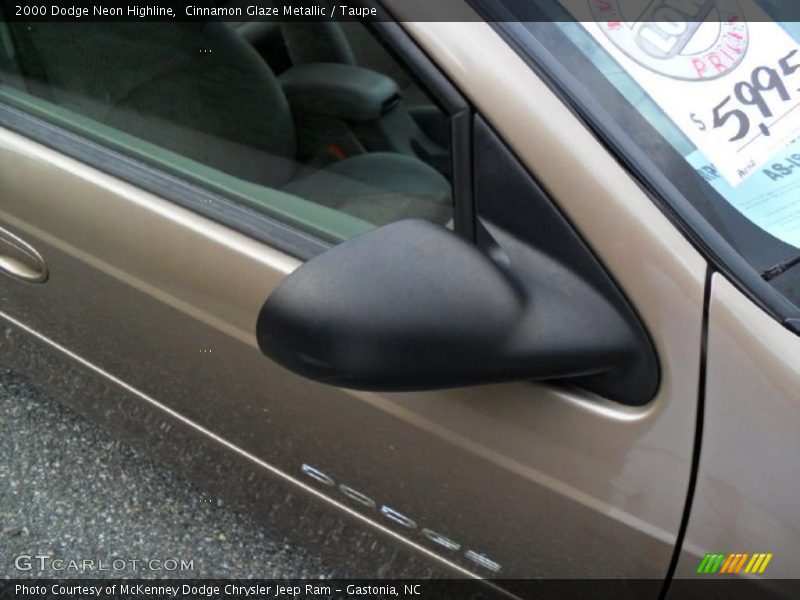 Cinnamon Glaze Metallic / Taupe 2000 Dodge Neon Highline