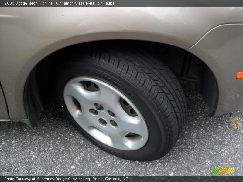 Cinnamon Glaze Metallic / Taupe 2000 Dodge Neon Highline