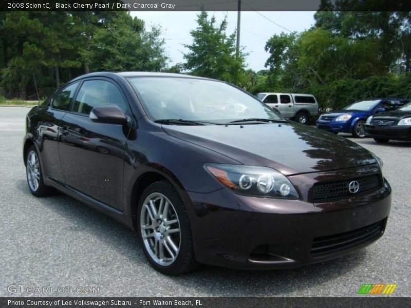 Black Cherry Pearl / Dark Charcoal Gray 2008 Scion tC