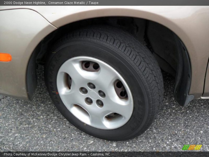 Cinnamon Glaze Metallic / Taupe 2000 Dodge Neon Highline