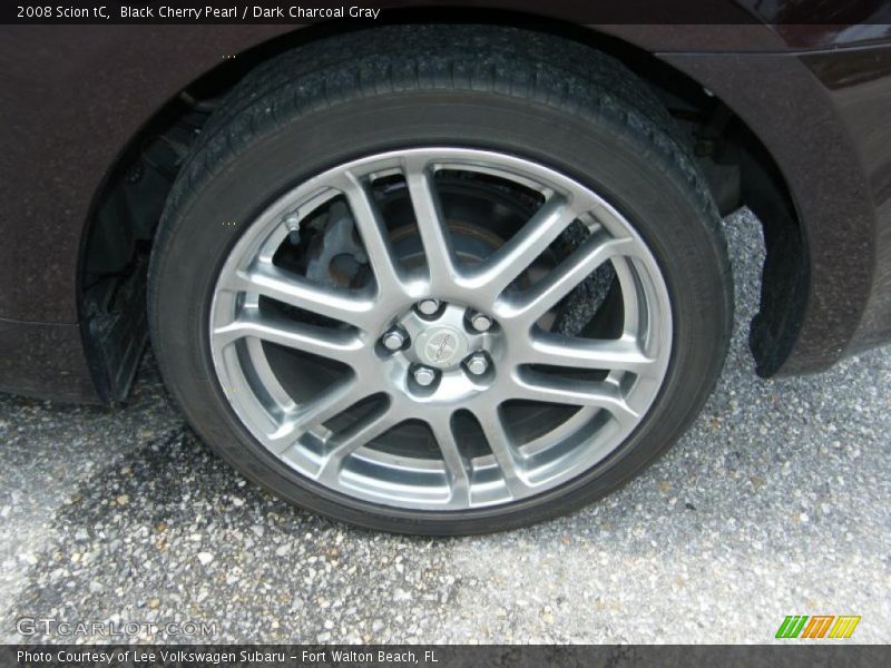 Black Cherry Pearl / Dark Charcoal Gray 2008 Scion tC