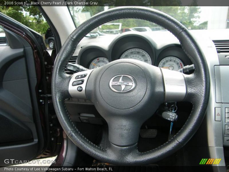 Black Cherry Pearl / Dark Charcoal Gray 2008 Scion tC