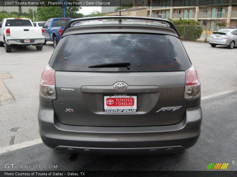 Phantom Gray Pearl / Dark Charcoal 2007 Toyota Matrix XR