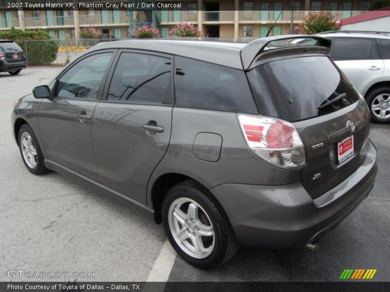 Phantom Gray Pearl / Dark Charcoal 2007 Toyota Matrix XR