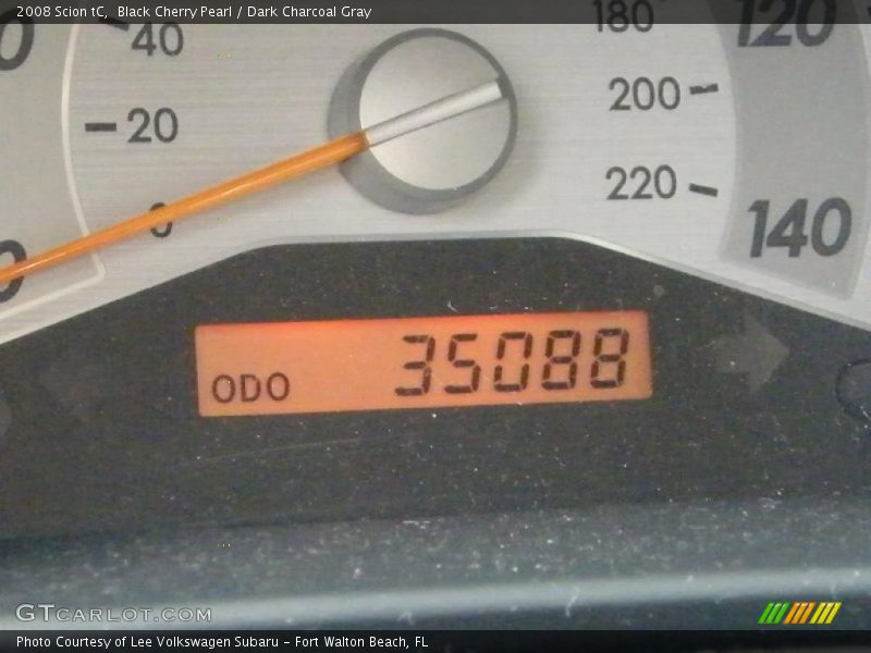 Black Cherry Pearl / Dark Charcoal Gray 2008 Scion tC