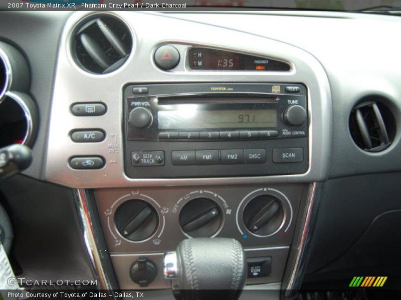 Phantom Gray Pearl / Dark Charcoal 2007 Toyota Matrix XR