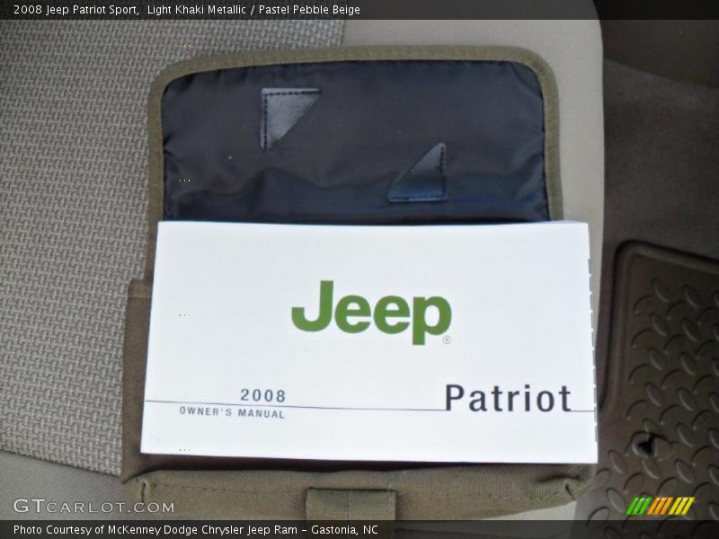 Light Khaki Metallic / Pastel Pebble Beige 2008 Jeep Patriot Sport