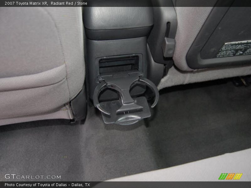 Radiant Red / Stone 2007 Toyota Matrix XR
