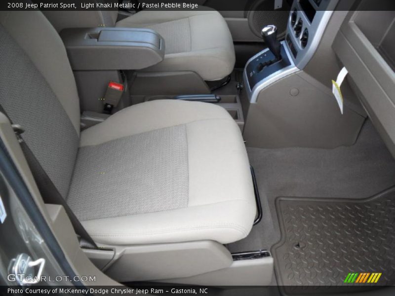 Light Khaki Metallic / Pastel Pebble Beige 2008 Jeep Patriot Sport