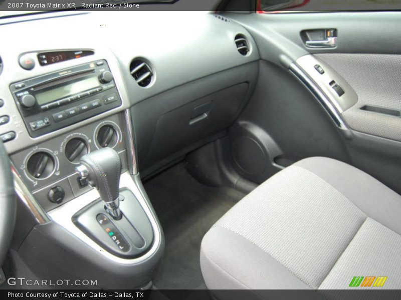 Radiant Red / Stone 2007 Toyota Matrix XR