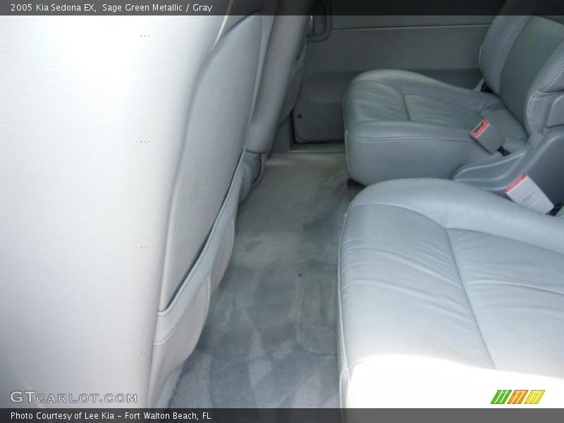 Sage Green Metallic / Gray 2005 Kia Sedona EX