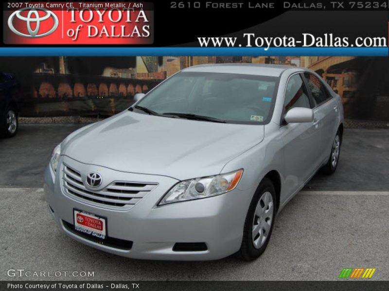 Titanium Metallic / Ash 2007 Toyota Camry CE