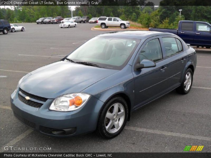 Blue Granite Metallic / Gray 2006 Chevrolet Cobalt LT Sedan