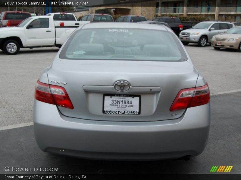 Titanium Metallic / Ash 2007 Toyota Camry CE