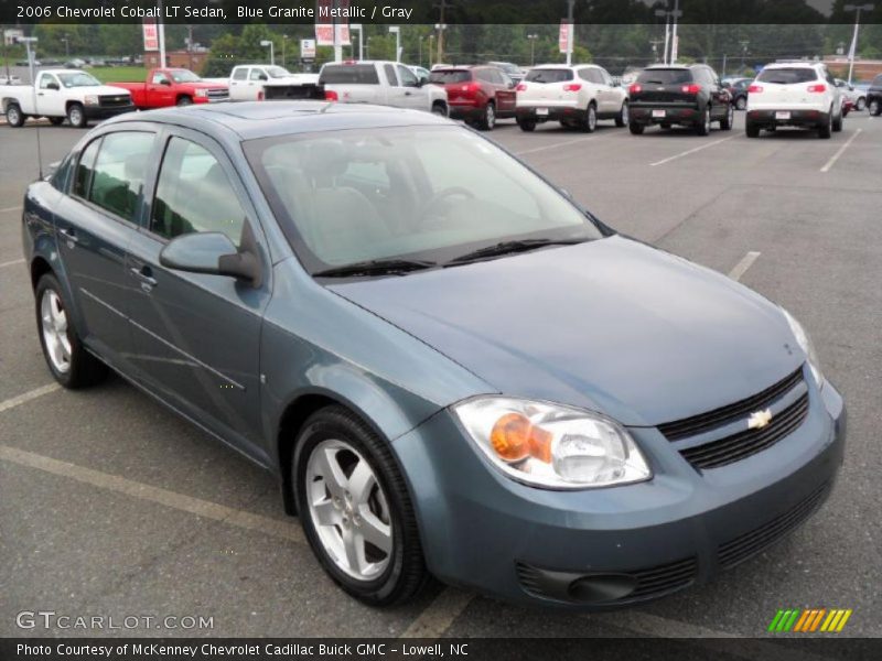 Blue Granite Metallic / Gray 2006 Chevrolet Cobalt LT Sedan