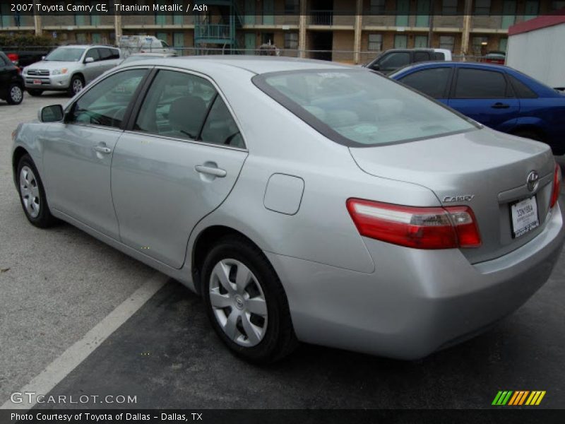Titanium Metallic / Ash 2007 Toyota Camry CE