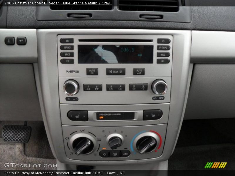 Blue Granite Metallic / Gray 2006 Chevrolet Cobalt LT Sedan