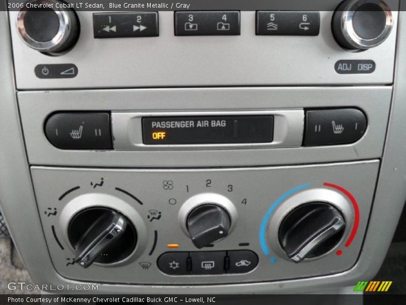 Blue Granite Metallic / Gray 2006 Chevrolet Cobalt LT Sedan