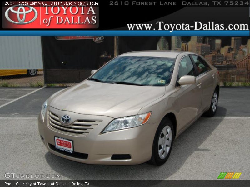 Desert Sand Mica / Bisque 2007 Toyota Camry CE