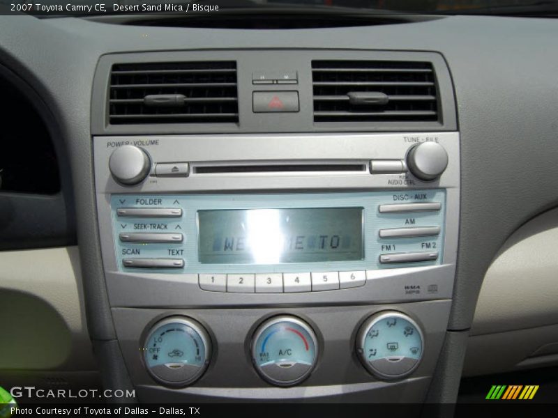 Desert Sand Mica / Bisque 2007 Toyota Camry CE