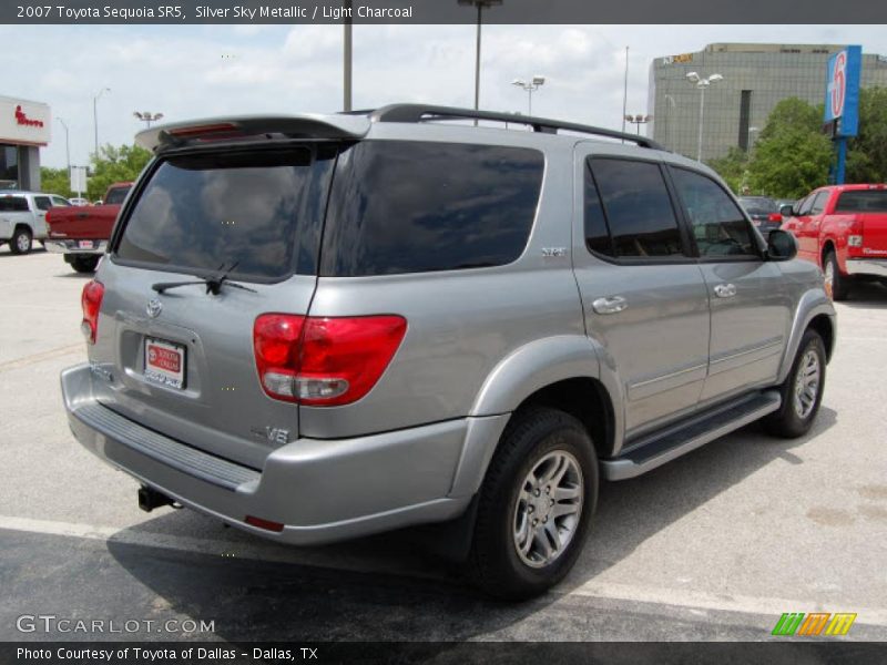 Silver Sky Metallic / Light Charcoal 2007 Toyota Sequoia SR5