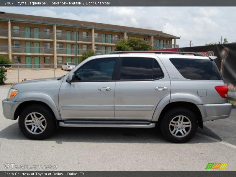 Silver Sky Metallic / Light Charcoal 2007 Toyota Sequoia SR5