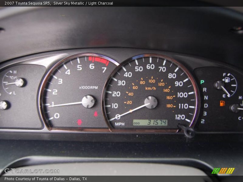 Silver Sky Metallic / Light Charcoal 2007 Toyota Sequoia SR5