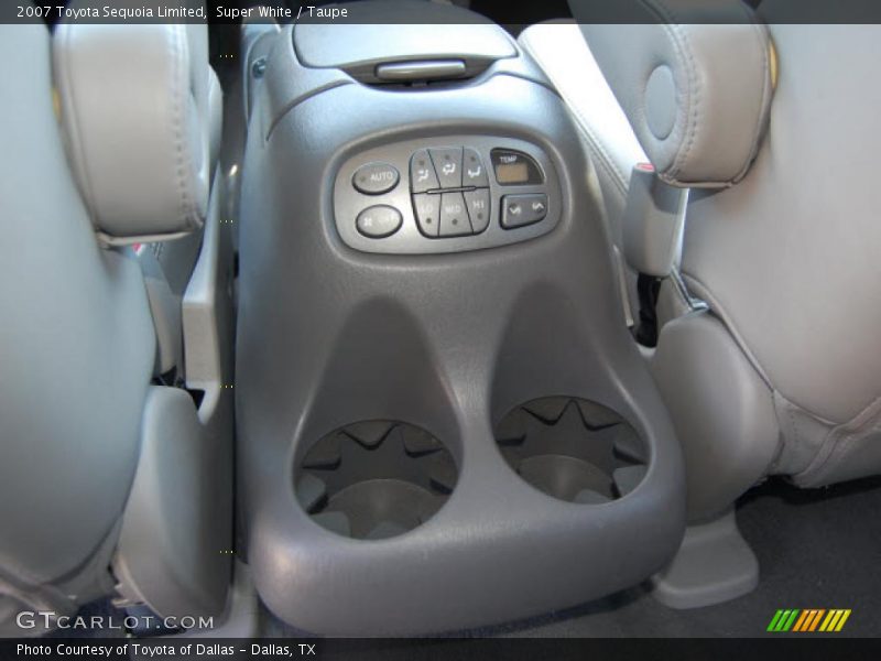 Super White / Taupe 2007 Toyota Sequoia Limited