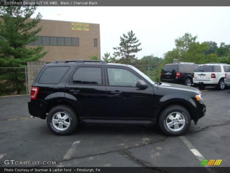 Black / Charcoal Black 2010 Ford Escape XLT V6 4WD