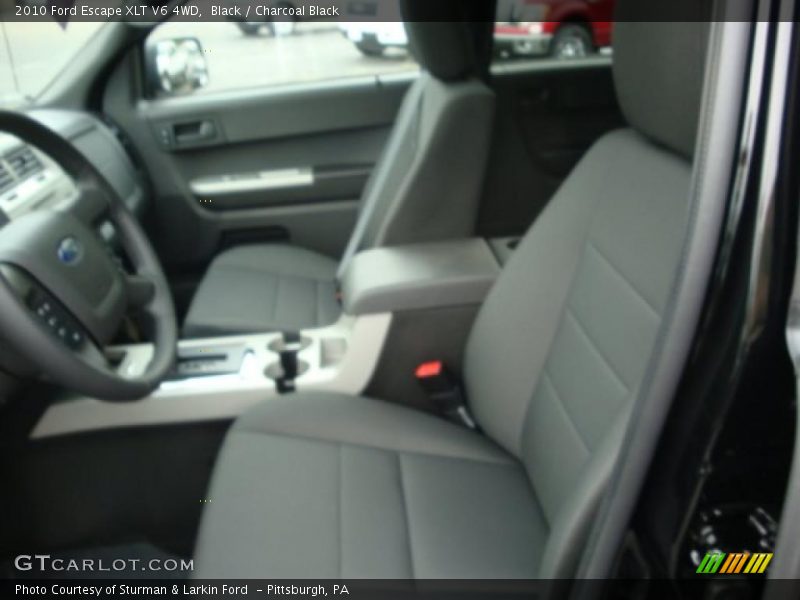 Black / Charcoal Black 2010 Ford Escape XLT V6 4WD