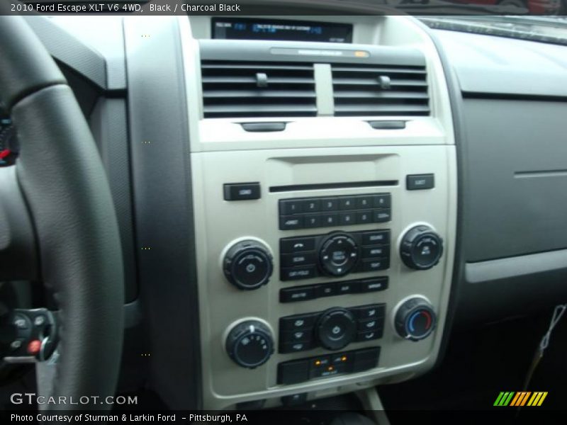Black / Charcoal Black 2010 Ford Escape XLT V6 4WD