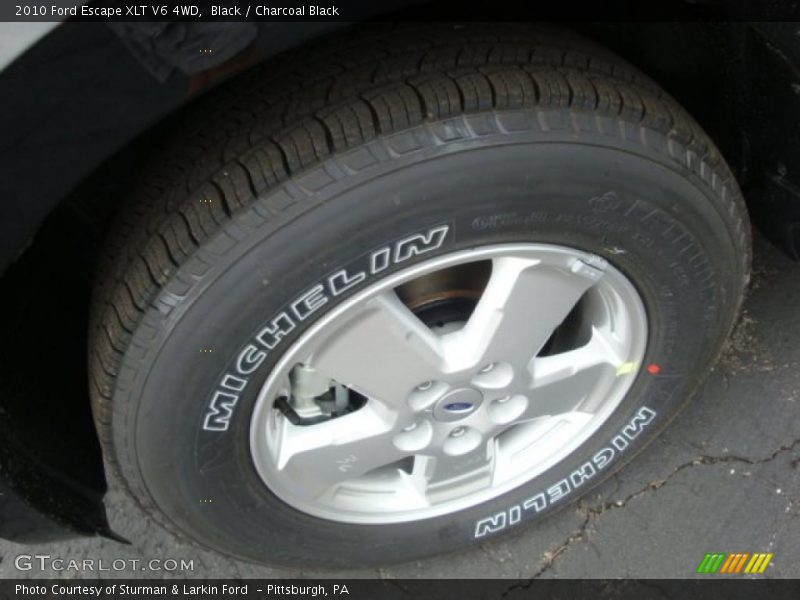 Black / Charcoal Black 2010 Ford Escape XLT V6 4WD