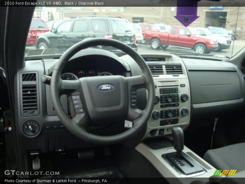 Black / Charcoal Black 2010 Ford Escape XLT V6 4WD