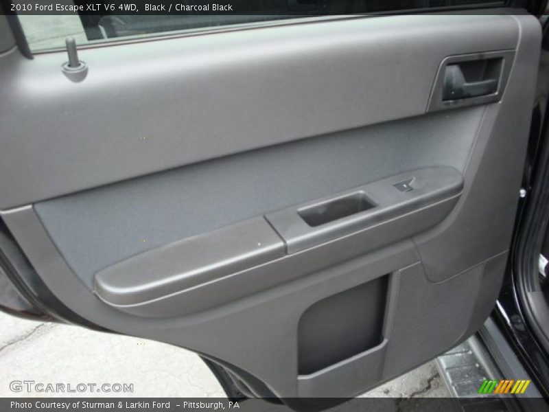 Black / Charcoal Black 2010 Ford Escape XLT V6 4WD