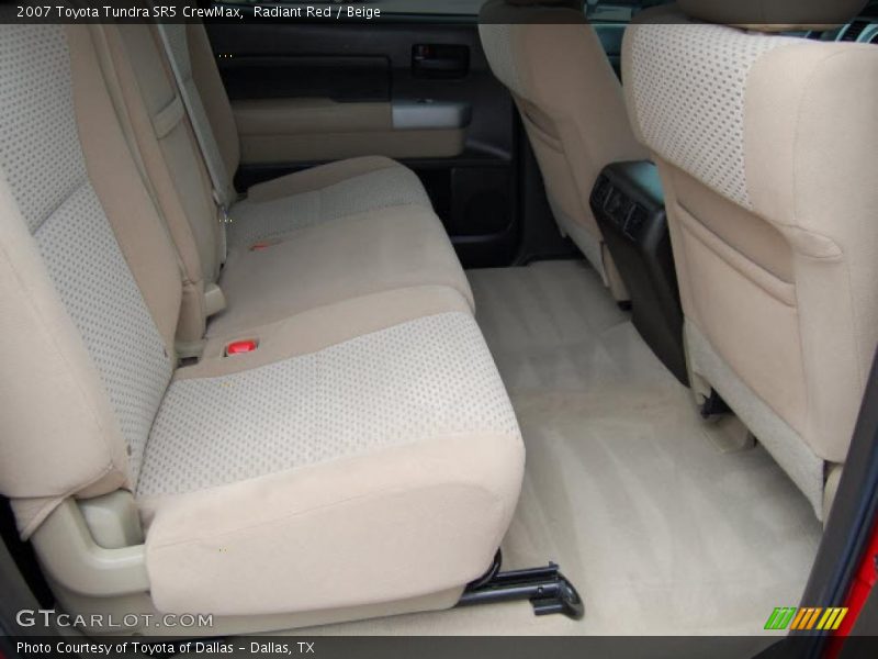 Radiant Red / Beige 2007 Toyota Tundra SR5 CrewMax