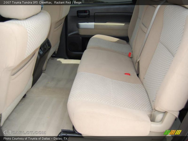 Radiant Red / Beige 2007 Toyota Tundra SR5 CrewMax