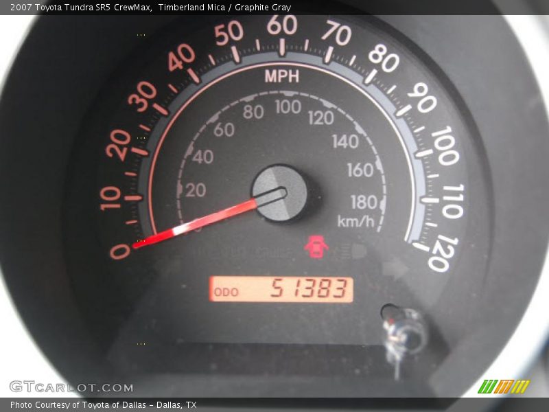Timberland Mica / Graphite Gray 2007 Toyota Tundra SR5 CrewMax