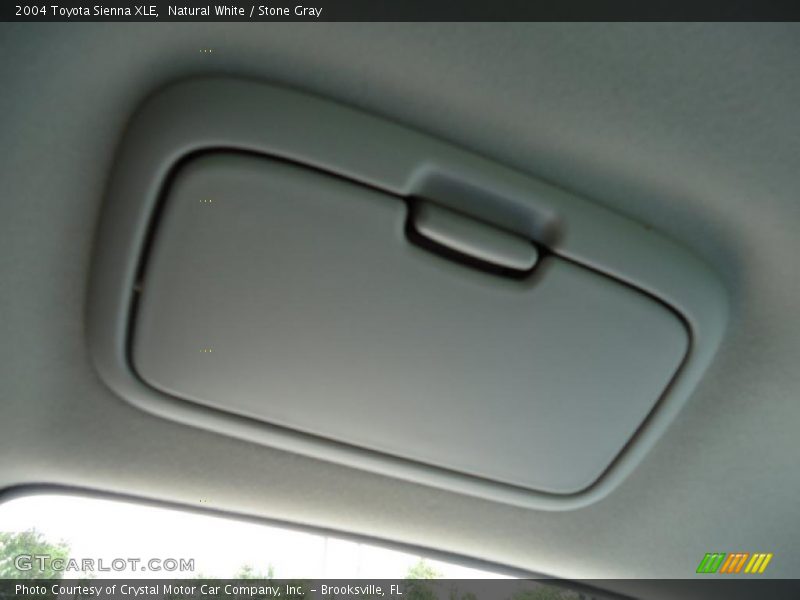 Natural White / Stone Gray 2004 Toyota Sienna XLE